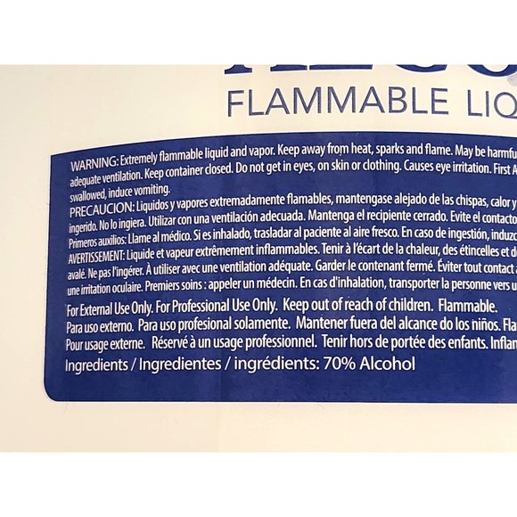 LaPalm Spa Products - %70 Isopropyl Alcohol 1 Gallon for Sanitizing and Cleaning - Picture 4 of 5